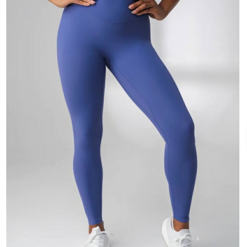 Balance Athletica Blue High-Waist Leggings